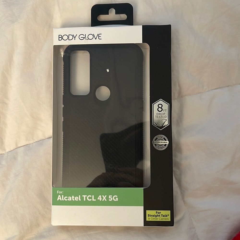NEW Alcatel TCL 4X 5G Body Glove | Textured Gel Phone Case| Microbial Protection